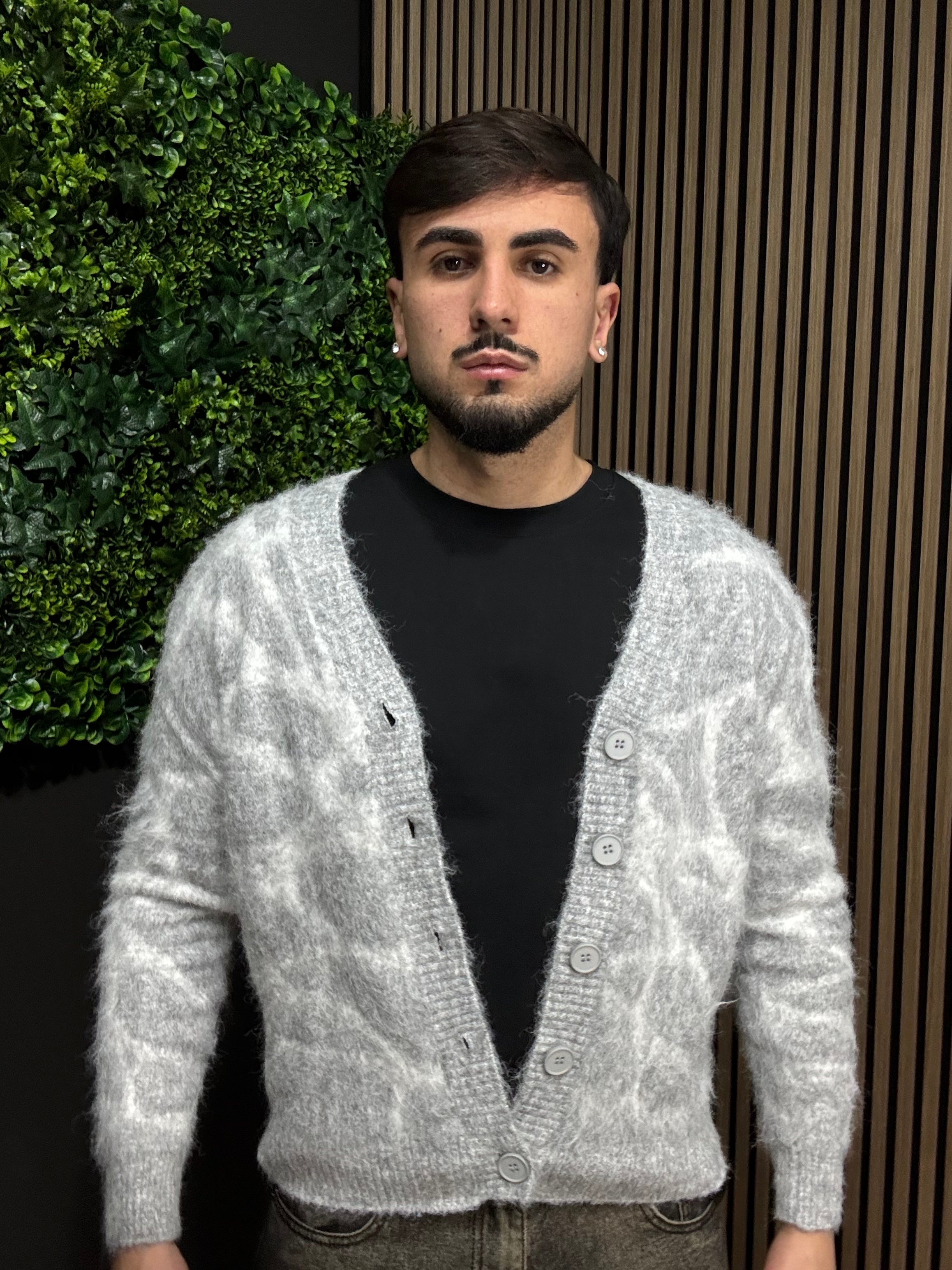 CARDIGAN DENVER GRIGIO