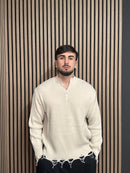 CARDIGAN ZIP STRAPPI