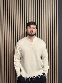 CARDIGAN ZIP STRAPPI