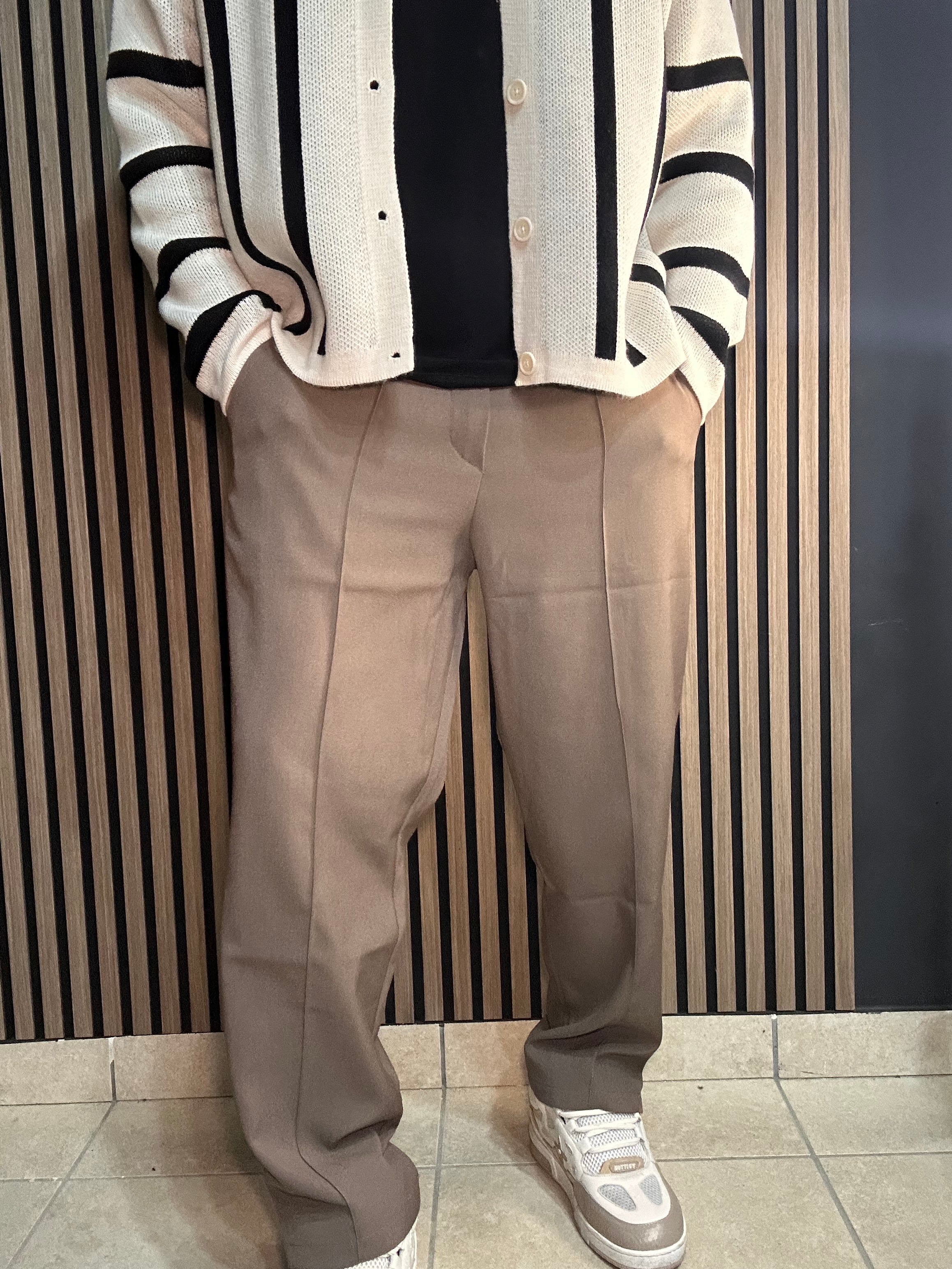 PANTALONE BAGGY SAFE MARRONE